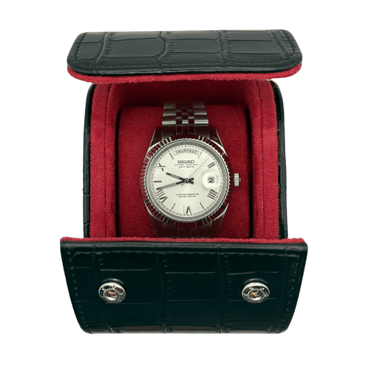 Watch Roll Pele de Crocodilo