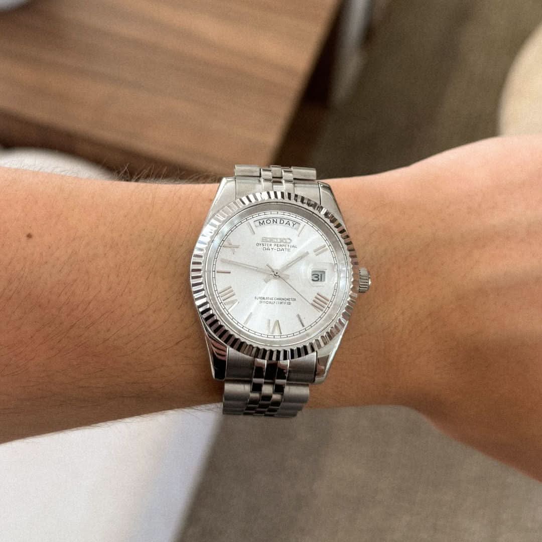 Day-Date Mod - White Roman