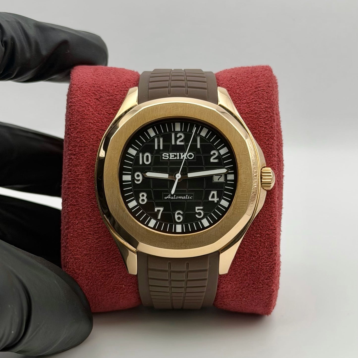 Aquanaut Mod - Brown Rose Gold