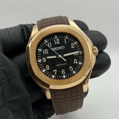 Aquanaut Mod - Brown Rose Gold