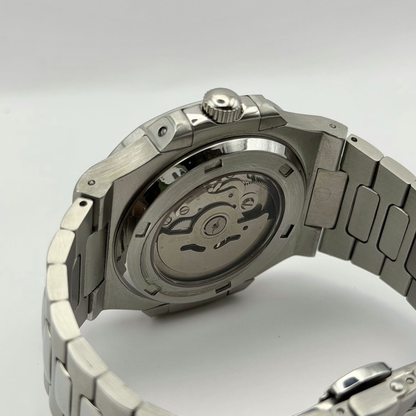 Seiko Nautilus Mod - Navy Blue Open Heart