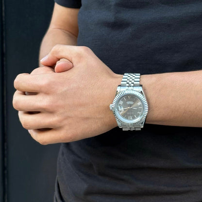 Datejust Mod - Roman Grey