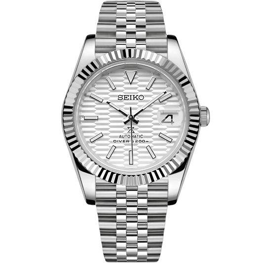Datejust Mod - Textured White