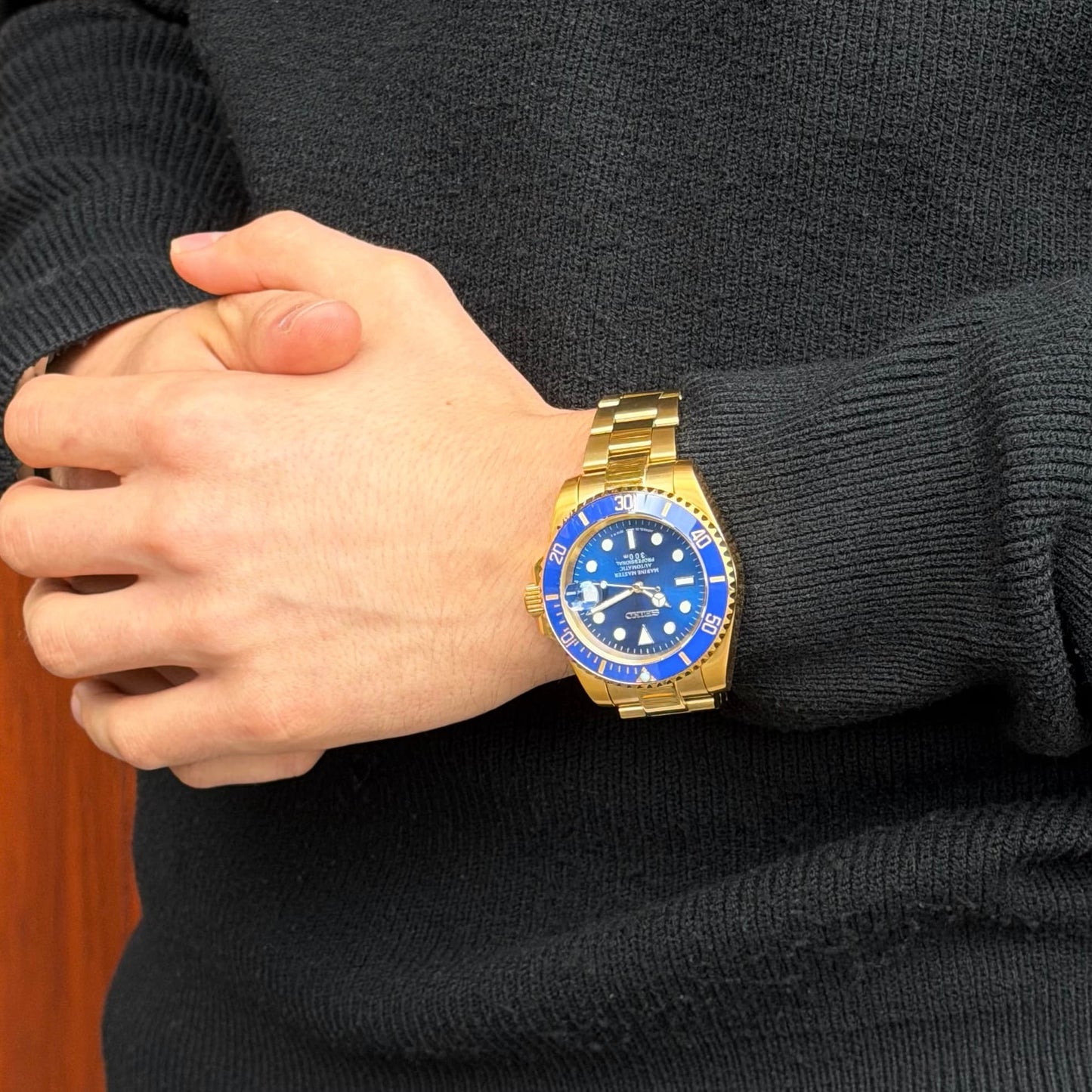 Submariner Mod - Gold Bluesy